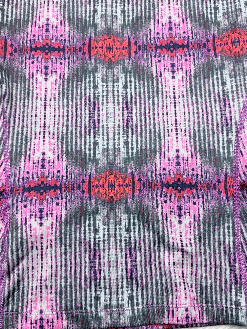 Nike Women's Pro Combat Dri-Fit Fitted Patterned Half-Zip Pullover - Picture 6 of 10